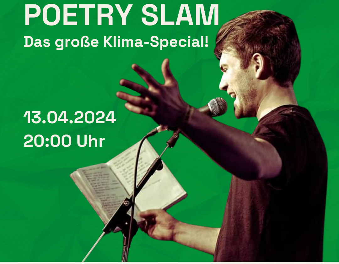 Worte für´s Klima: Erster Klima-Poetry Slam in Nürtingen