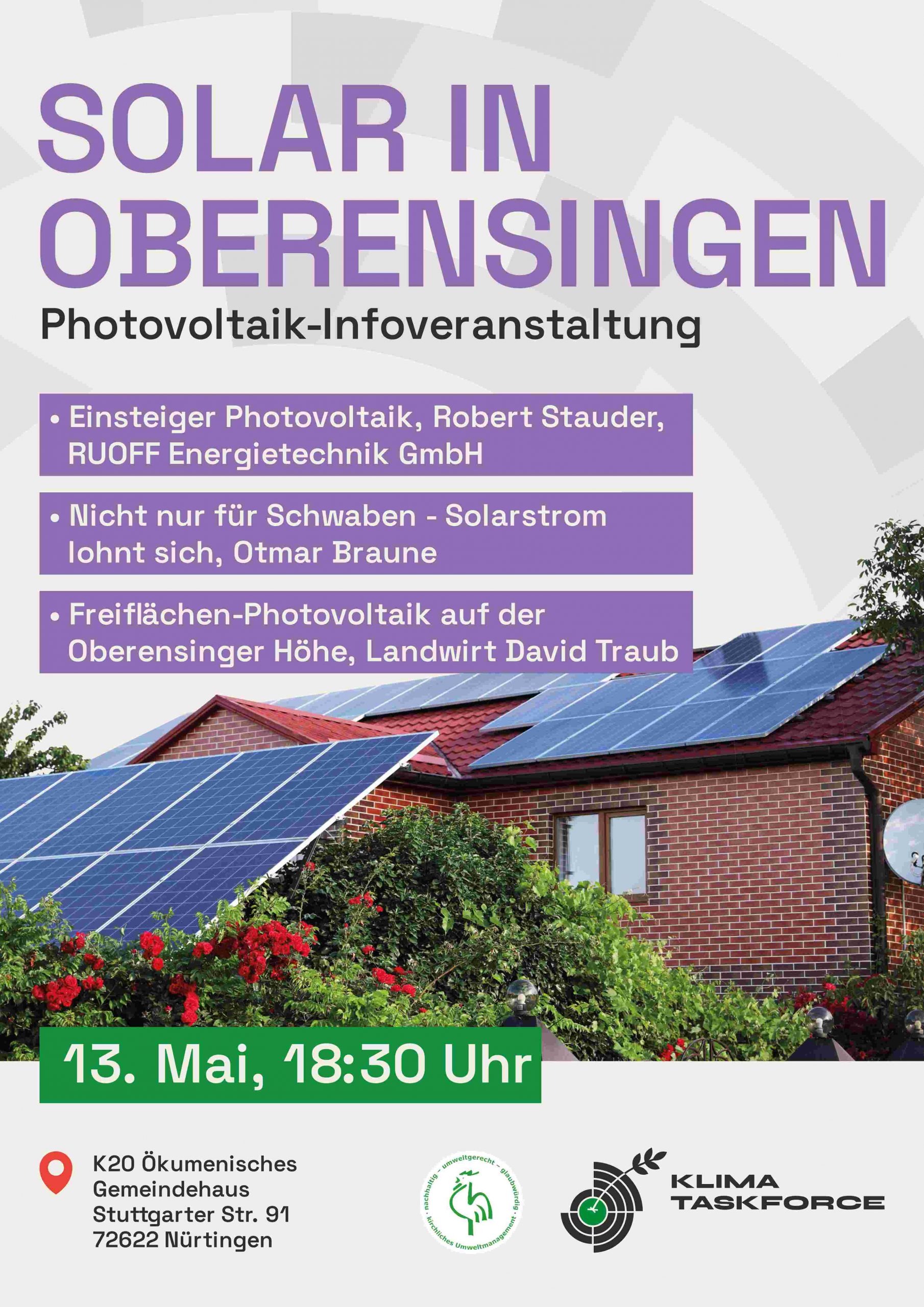 Solar in Oberensingen am 13.05.